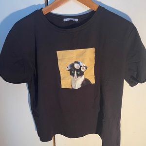 Zara cat shirt